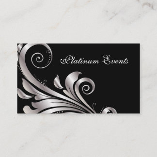 Visitenkarte Silver Leaf Eventplaner