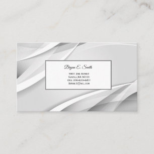 Visitenkarte Telefonnummerkarte