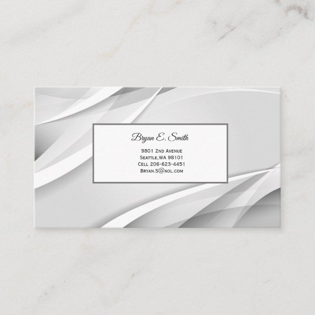 Visitenkarte Telefonnummerkarte (Vorderseite)