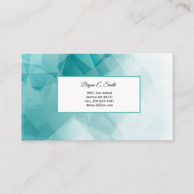 Visitenkarte Telefonnummerkarte (Vorderseite)