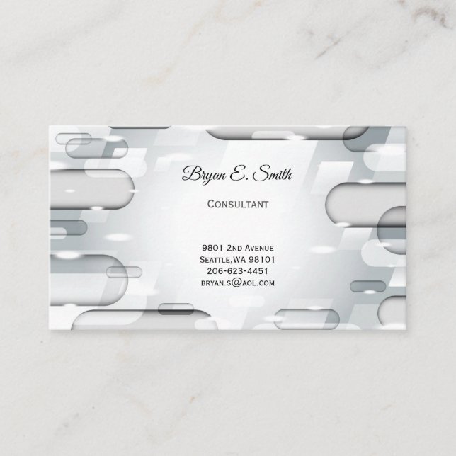 Visitenkarte Telefonnummerkarte (Vorderseite)