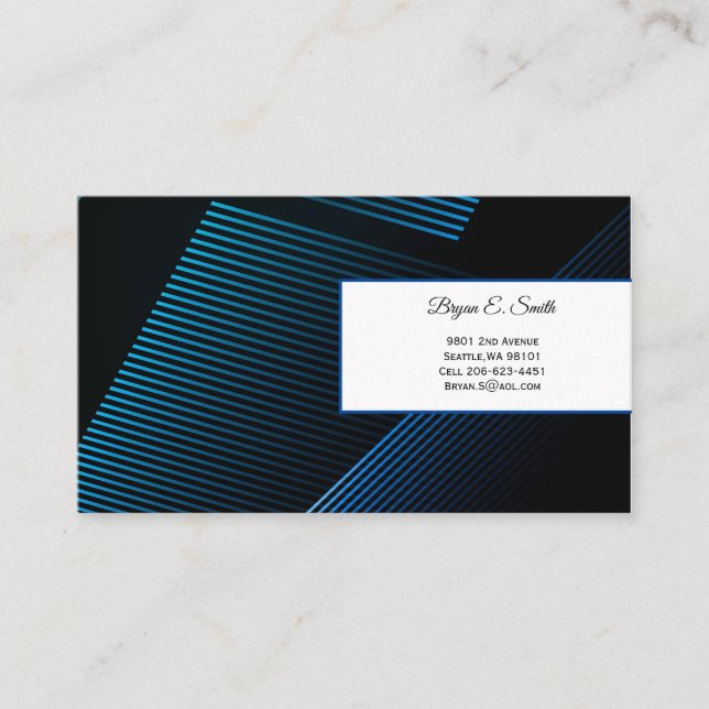 Visitenkarte Telefonnummerkarte (Vorderseite)