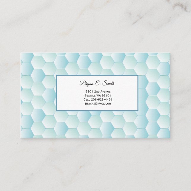 Visitenkarte Telefonnummerkarte (Vorderseite)