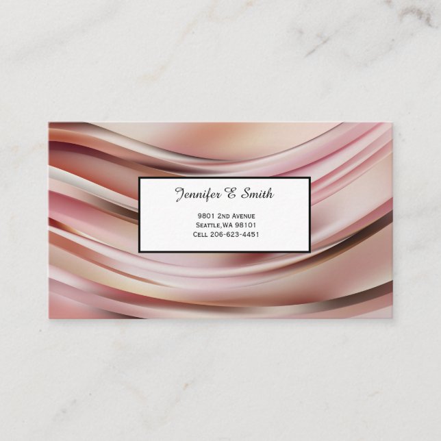 Visitenkarte Telefonnummerkarte (Vorderseite)