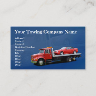 Visitenkarte Towing Company