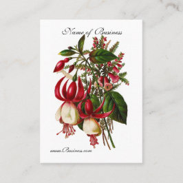 Visitenkarte Vintag Rote Flora