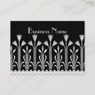 Visitenkarte Vintages Viktorianisches Muster Schwa