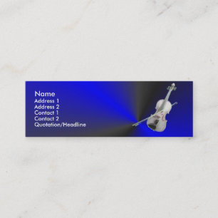 Visitenkarte Violine