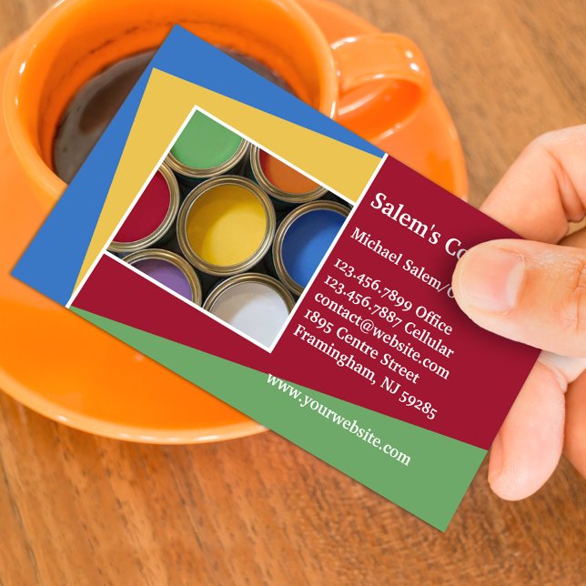 Visitenkarte zum Malen (Von Creator hochgeladen)