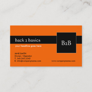 Visitenkarten - B2B Visitenkarte