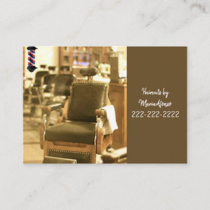 Visitenkarten, Barbershop Visitenkarten Visitenkarte