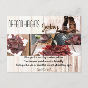 Visitenkarten-Card Booten Land rustikal Wir Postkarte