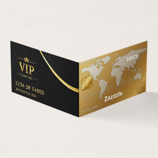 Visitenkarten Custom Gold Premium