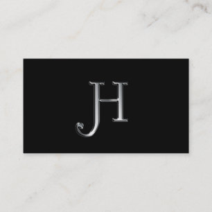 Visitenkarten des Monogramms H Visitenkarte