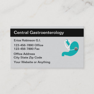 Visitenkarten-Design für Gastroenterologen Visitenkarte