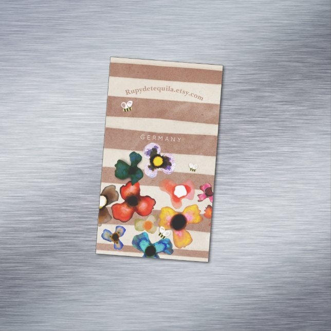 Visitenkarten einzigartig magnetische visitenkarte (Beispiel)