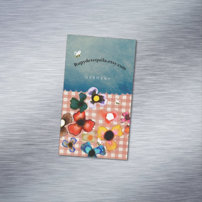 Visitenkarten einzigartig magnetische visitenkarte (Beispiel)