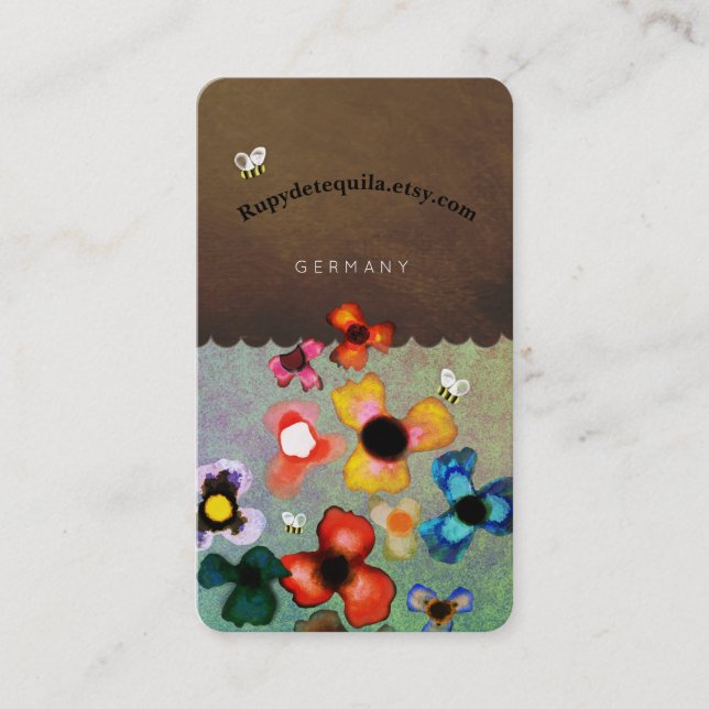 Visitenkarten einzigartig visitenkarte (Vorderseite)