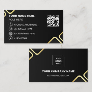 Visitenkarten Einzigartiges Firmenlogo Branding Visitenkarte