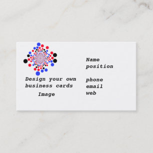 Visitenkarten entwerfen Ihre Selbst Visitenkarte