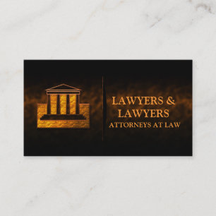 Visitenkarten für Anwälte von Anwaltskanzleien Visitenkarte