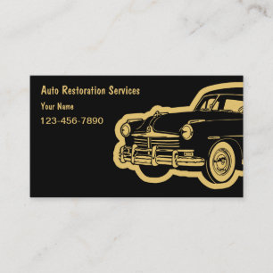 Visitenkarten für Auto-Restauration Visitenkarte