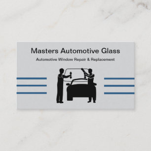 Visitenkarten für Autoglas-Reparatur- und Ersatzge Visitenkarte