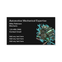 Visitenkarten für Automotive Mechanism