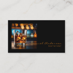 Visitenkarten für Barkeeper Visitenkarte