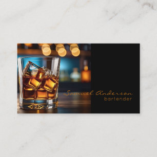 Visitenkarten für Barkeeper Visitenkarte