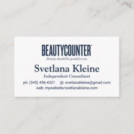 Visitenkarten für Beautycounter Visitenkarte