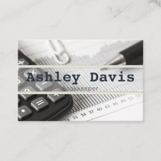 Visitenkarten für Buchhalter Visitenkarte