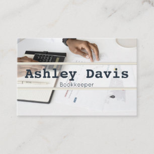Visitenkarten für Buchhalter Visitenkarte