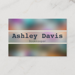 Visitenkarten für Buchhalter Visitenkarte