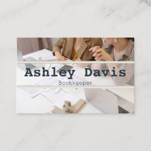 Visitenkarten für Buchhalter Visitenkarte