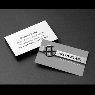 Visitenkarten für Buchhalter Visitenkarte