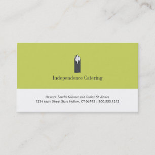 Visitenkarten für Catering-Unternehmen Visitenkarte