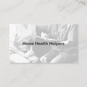 Visitenkarten für die häusliche Gesundheitsversorg Visitenkarte