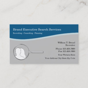Visitenkarten für Executive-Search-Agentur für Bes Visitenkarte