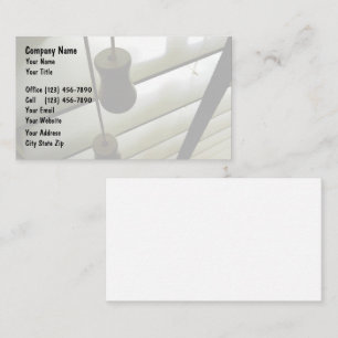 Visitenkarten für Fenster Visitenkarte