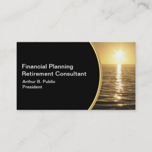 Visitenkarten für Finanzplaner Visitenkarte