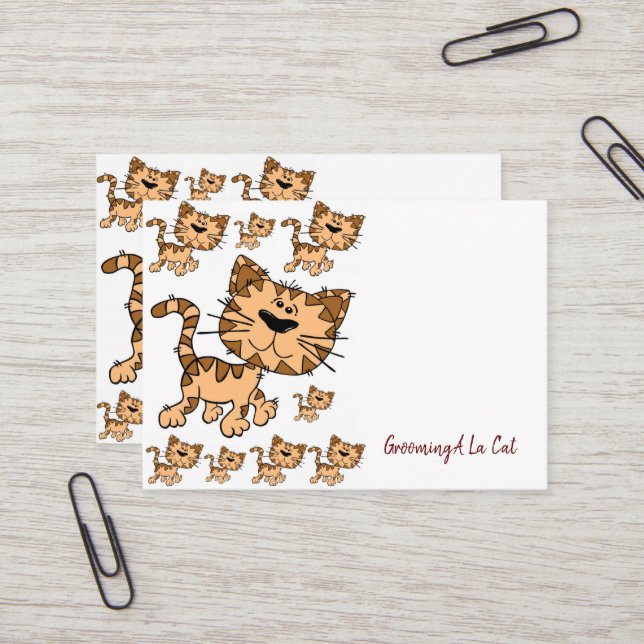 Visitenkarten für Geschäftskarten, immer häufiger  Visitenkarte (Vorderseite/Rückseite Beispiel)