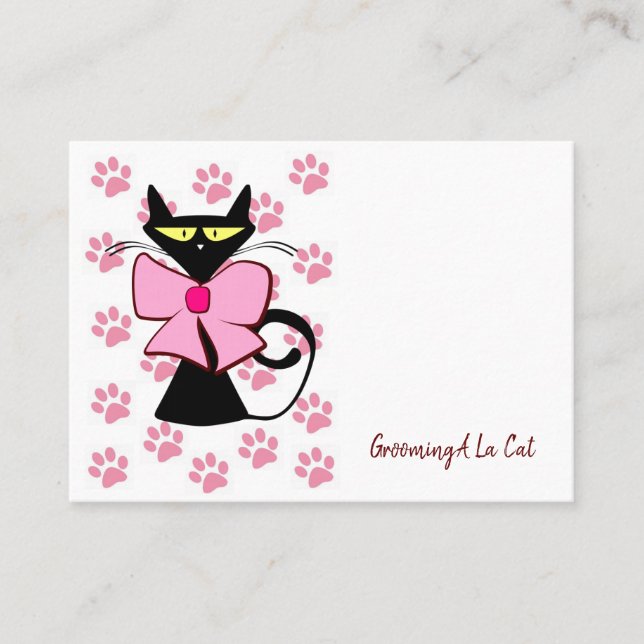 Visitenkarten für Geschäftskarten, immer häufiger  Visitenkarte (Vorderseite)