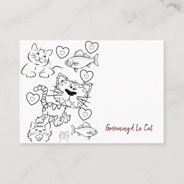 Visitenkarten für Geschäftskarten, immer häufiger  Visitenkarte (Vorderseite)