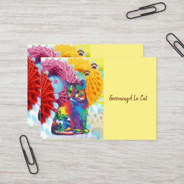 Visitenkarten für Geschäftskarten, immer häufiger  Visitenkarte (Vorderseite/Rückseite Beispiel)