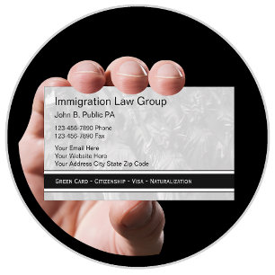 Visitenkarten für Immigration Attorney Visitenkarte