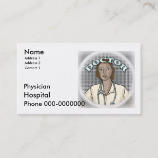 Visitenkarten für individuelle Name von Ärztinnen Terminkarte