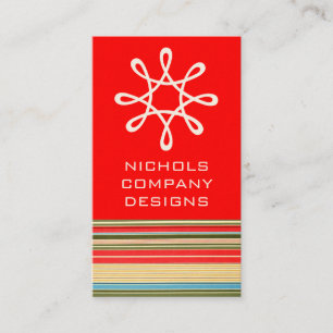 Visitenkarten für klassische Streifen Visitenkarte