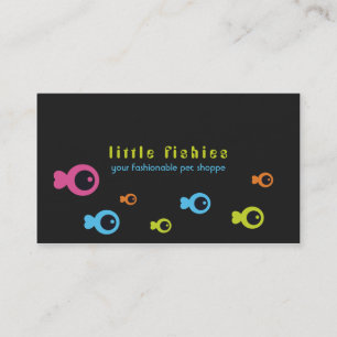 Visitenkarten für kleine Fishies Visitenkarte