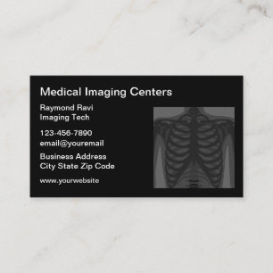 Visitenkarten für medizinische Imaging Radiology S Visitenkarte